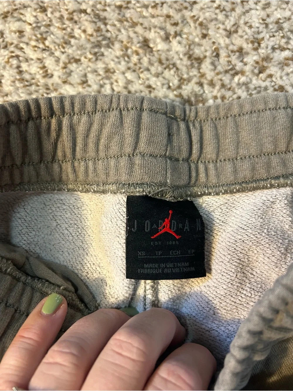 Jordan Men's Tan Joggers